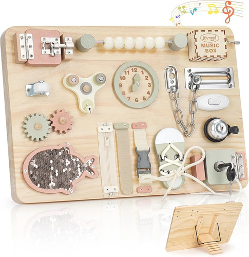 Large wooden busy - wooden, board