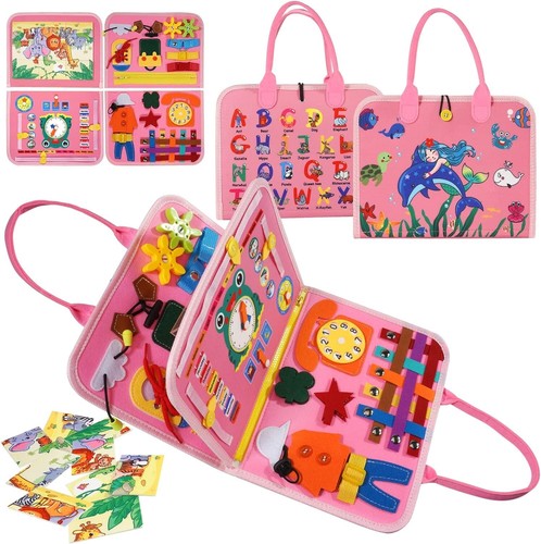 Busy board for toddlers - board,