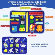 Busy Board For Toddlers 3-6