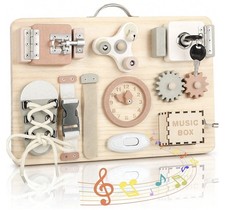 Joyreal Wooden Busy Board For