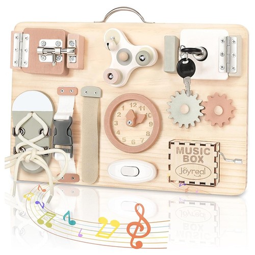 Joyreal wooden busy board for - busy,